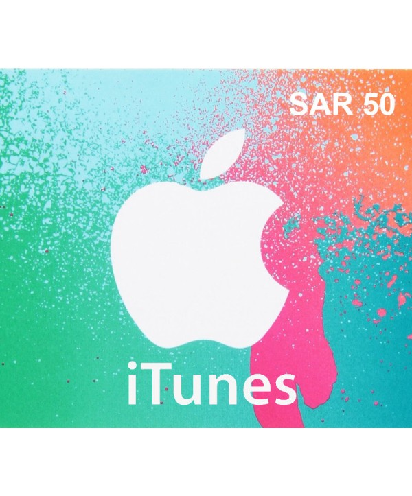 iTunes SAR 50 Card SA Key 